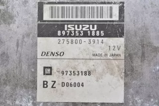 275800-3914 97353188 Блок управления двигателем Opel Vectra C  Арт e7994784, вид 2