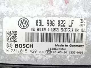 03L906022F 03L906022LF 03L906022G Блок управления двигателем Volkswagen Golf 6 Арт e7995485, вид 2
