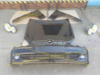  Бампер передний Mercedes CLK W209 Арт e8016350, вид 1