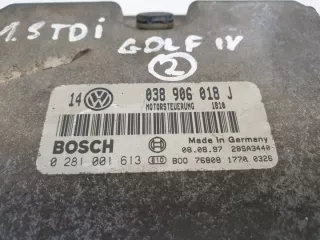 038906018J 0281001613 Блок управления двигателем Volkswagen Golf 4 Арт e8165719, вид 2