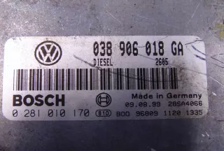 0281010170 Блок управления двигателем Volkswagen Passat B5 Арт e8259214, вид 2