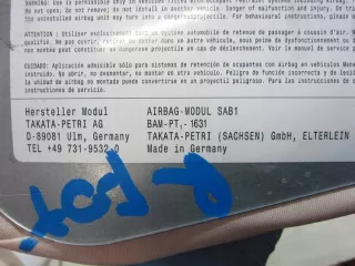 52109170254 72127949992 7949992 9170254 Подушка безопасности BMW 5 F10/F11/GT F07 Арт e8271845, вид 4