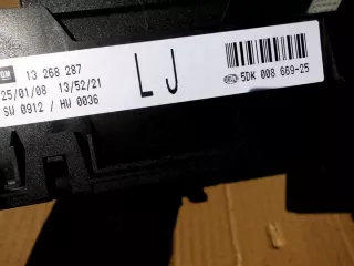 13268287 Блок предохранителей Opel Zafira B Арт e8329305, вид 2