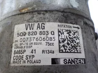 5Q0820803Q Компрессор кондиционера Volkswagen Caddy 4 Арт e8346502, вид 2