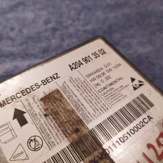 A2049013502 Блок AirBag Mercedes C W204 Арт e8401754, вид 3