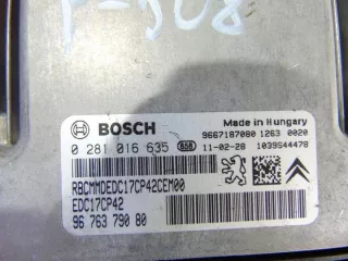 9676379080 0281016635 Блок управления двигателем Peugeot 508 Арт e8402861, вид 4