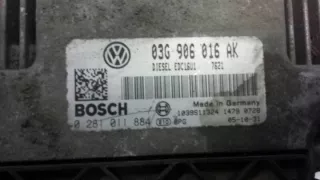 03G906016AK Блок управления двигателем Seat Leon 2 Арт e8457029, вид 2