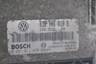 0281011478 Блок управления двигателем Volkswagen Golf 5 Арт e8521772, вид 2