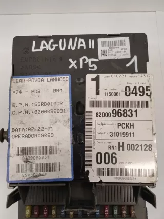 8200096831 Блок управления двигателем Renault Laguna 2 Арт e8533419, вид 3