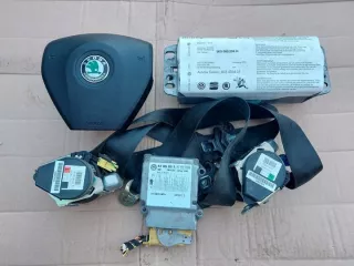 1Z0880201AC 1K0880204H 1Z0857701A 1Z0857702A Подушка безопасности Skoda Octavia A5 Арт e8567542, вид 1