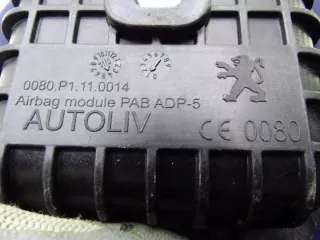 9672848580 Подушка безопасности Peugeot 208 Арт e8596575, вид 3