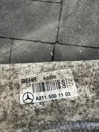 A2115001102 Интеркулер Mercedes E W211 Арт e8611912, вид 6