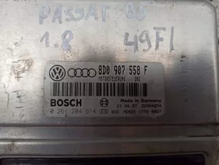 8D0907558F 0261204614 Блок управления двигателем Volkswagen Passat B5 Арт e8617210, вид 2