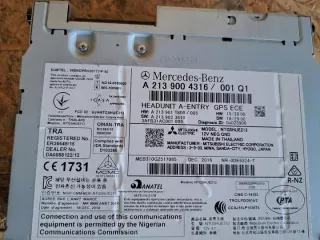 2139004316 Блок навигации Mercedes E W213 Арт e8620176, вид 2