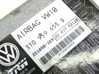 3T0959655D Блок AirBag Skoda Superb 2 Арт e8645274, вид 3