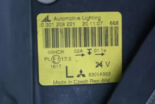 0301208221 Фара левая Mitsubishi Colt 6 Арт e8672190, вид 5