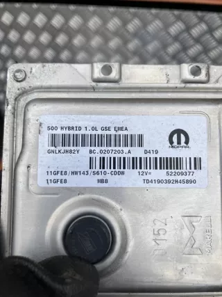52209377 0207203 Блок управления двигателем Fiat 500 2 Арт e8743012, вид 3