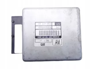 09227853 Блок управления АКПП Opel Astra G Арт e8781046, вид 1