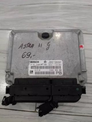 0281010267 Блок управления двигателем Opel Astra G Арт e8797366, вид 1