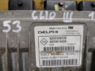 8200399038 Блок управления двигателем Renault Clio 3 Арт e8797421, вид 3