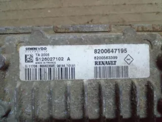8200647195 Блок управления двигателем Renault Megane 2 Арт e8797488, вид 3