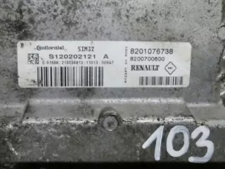 8201076738 Блок управления двигателем Renault Twingo 2 Арт e8797506, вид 3