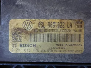 03L906022LA 0281015476 Блок управления двигателем Volkswagen Golf 6 Арт e8804278, вид 2