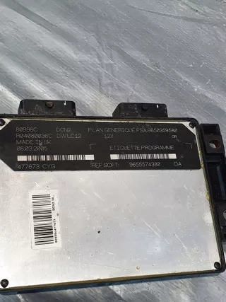 9650359580 9655574380 Блок управления двигателем Citroen Berlingo 1 restailing Арт e8818142, вид 4