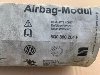 6Q0880204F Подушка безопасности Skoda Fabia 3 Арт e8839414, вид 2
