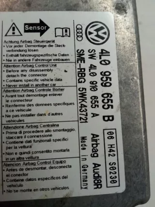 4L0959655B 2005-2015 Блок AirBag Audi Q7 4L Арт e8860059, вид 2