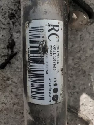 7831501224 Рулевая рейка Opel Zafira B Арт e8894465, вид 3