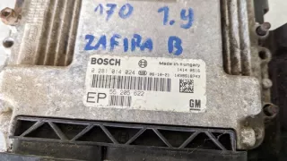 0281014024 Блок управления двигателем Opel Zafira B Арт e8957510, вид 2