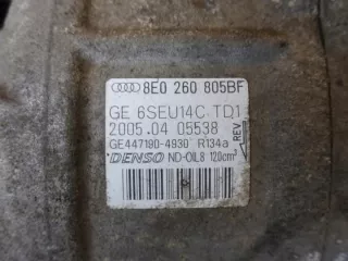 8E0260805BF 2001-2007 Компрессор кондиционера Audi A4 B7 Арт e8963726, вид 4