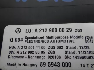 A2129000029 Блок комфорта Mercedes E C207 Арт e8976533, вид 3