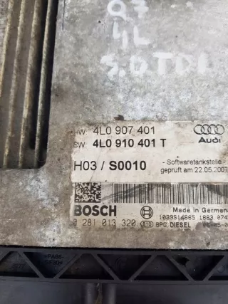 4L0910401T 4L0910401T, 0281013320 Блок управления двигателем Audi Q7 4L Арт e8987050, вид 2