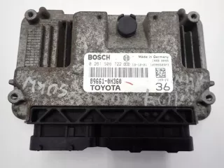 89661-0H360 0261S08722 5-DRZWI Блок управления двигателем Citroen C1 1 Арт e8998162, вид 1