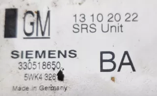13102022 Блок AirBag Opel Signum Арт e9019018, вид 3