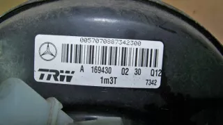 A1694300230 Вакуумный усилитель тормозов Mercedes A W169 Арт e9038122, вид 4