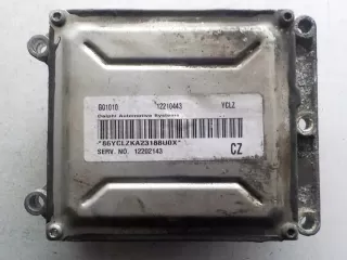 12210443 Блок управления двигателем Opel Astra G Арт e9049851, вид 1