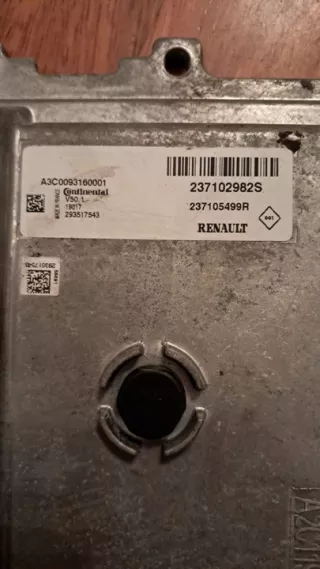 237102982S 237105499R A3C0093160001 Блок управления двигателем Renault Clio 4 Арт e9049971, вид 2