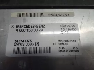 A0001533379 5WK90393 Блок управления двигателем Mercedes C W203 Арт e9066304, вид 2