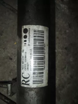 7831985159 Рулевая рейка Opel Astra H Арт e9091051, вид 5