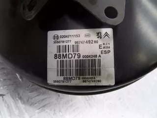 9674749280 0204711153 Вакуумный усилитель тормозов Citroen C4 2 Арт e9097558, вид 4