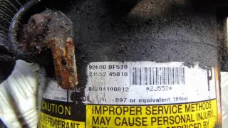 92600-9f510 Компрессор кондиционера Nissan Almera N16 Арт e9120203, вид 3