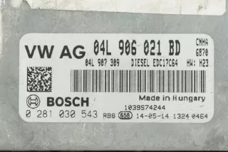 04L906021BD 0281030543 04L907309 Блок управления двигателем Audi A6 C7 (S6,RS6) Арт e9127795, вид 2