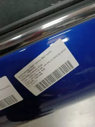 PRI3709 Дверь передняя правая MINI CLUBMAN F54 Арт e9132991, вид 4