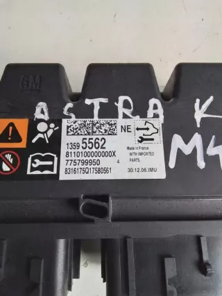 13595562 Блок AirBag Opel Astra K Арт e9141798, вид 2