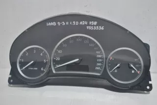7553536 Щиток приборов (приборная панель) Saab 9-3 2 Арт e9145318, вид 1