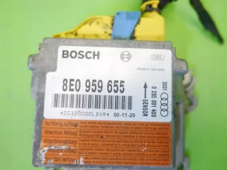 8E0959655 0285001400 Блок AirBag Audi A4 B6 Арт e9169535, вид 2