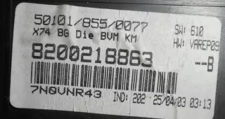 8200218863B Щиток приборов (приборная панель) Renault Laguna 2 Арт e9173329, вид 4